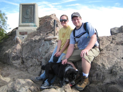 Atop Sandstone Peak